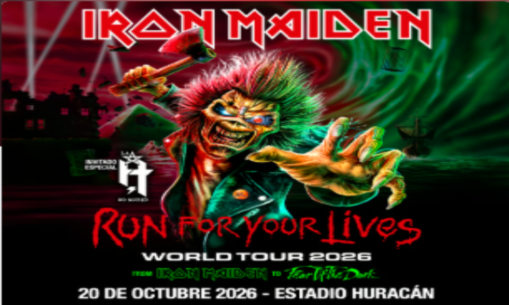 Iron Maiden celebra 50 años en Huracán