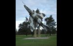 Instalarán un avión A-4B Skyhawk que participó en la Guerra de Malvinas en Retiro