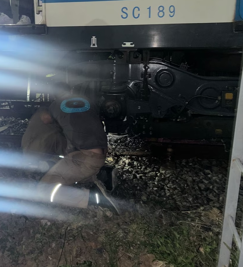 Tiraron un colchón a las vías del tren Sarmiento en Villa Luro y debieron interrumpir el servicio