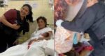 San Cristóbal: una policía asistió el parto de una mujer en plena calle, bajo la Autopista 25 de Mayo