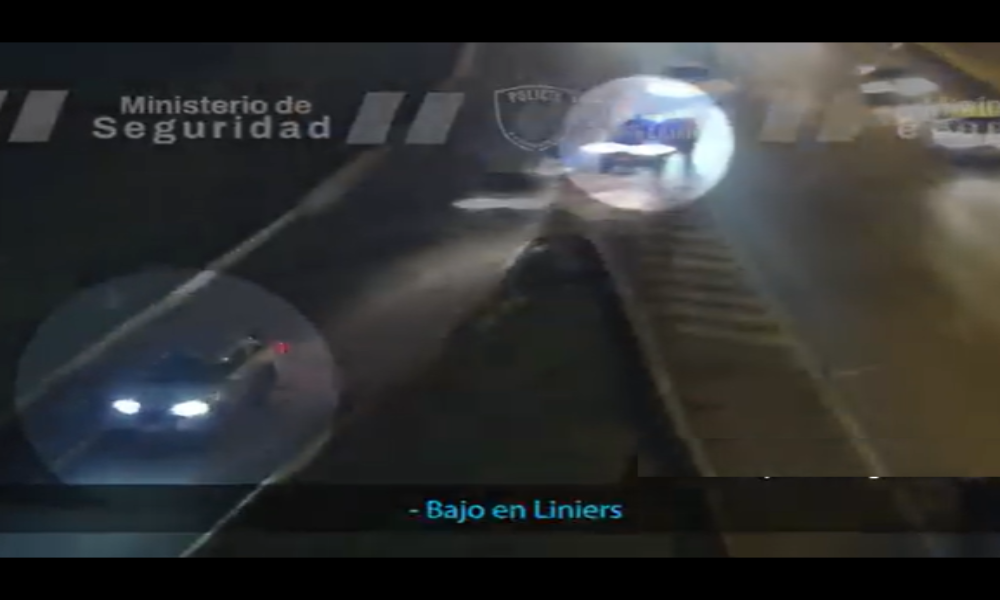 Persecución en General Paz: detienen a joven al volante de una camioneta robada tras choque en Liniers