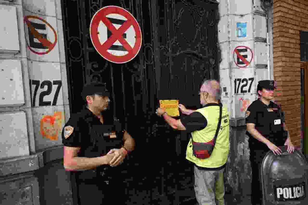 Desalojaron y recuperaron un edificio histórico del CONICET usurpado a metros de Balvanera