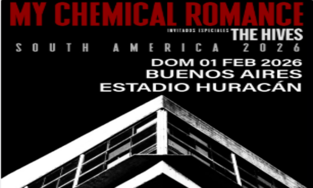 My Chemical Romance llega al Estadio de Huracán