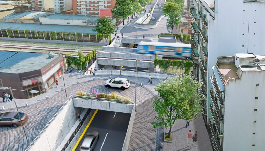 Comienzan las obras del Paso a Nivel provisorio en la calle Miller mientras avanza el proyecto del Paso Bajo Nivel en Álvarez Thomas