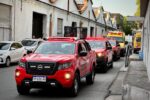 La Ciudad de Buenos Aires envió bomberos y brigadistas para combatir los incendios en Chubut