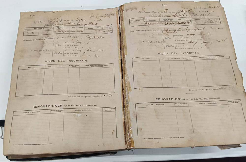 Ni uruguayo ni francés: Gardel es del Abasto