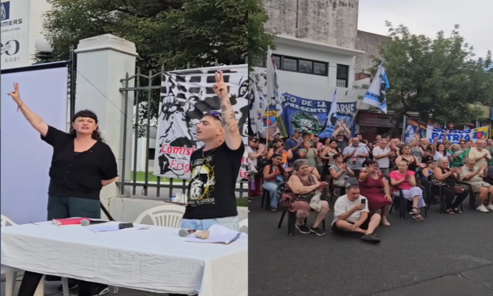 Lorena Crespo clama “Patria sí, colonia no” en emotivo acto por los 67 años de la Toma del Frigorífico Lisandro de la Torre