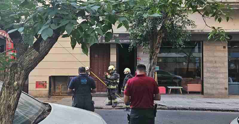 Incendio en una escuela de tango de Balvanera: amplio operativo de emergencia en Saavedra y Belgrano