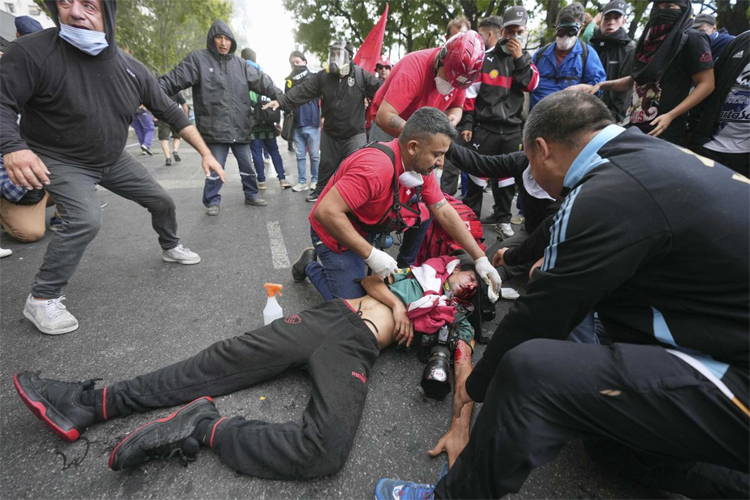 Estado actual de la salud del fotógrafo Pablo Grillo
