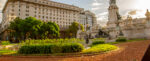 Restauran ornamentos históricos de Plaza Congreso, en el límite entre Balvanera y Monserrat