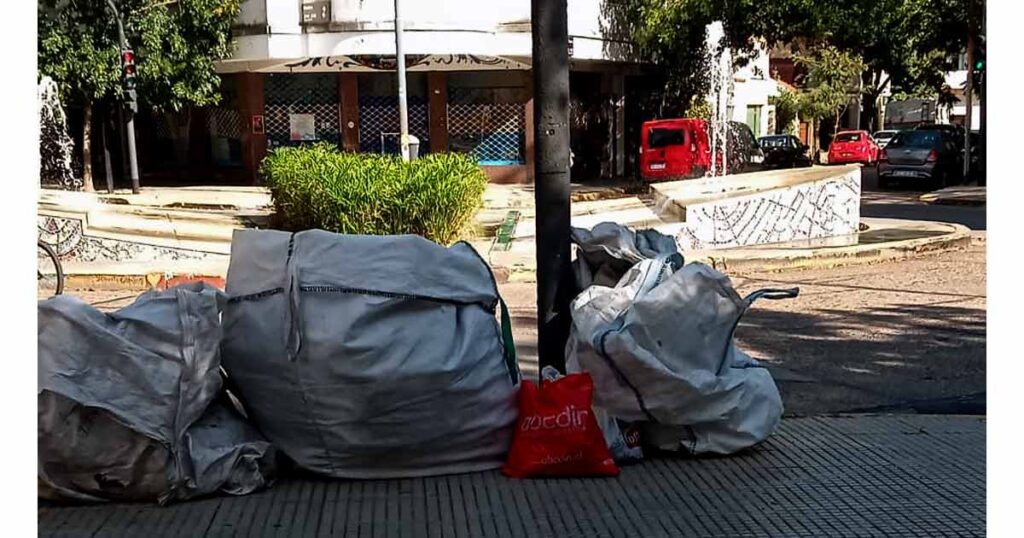 Recuperadores urbanos: Postas de reciclado en Parque Chas