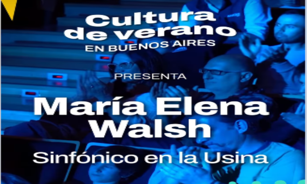 Usina del Arte arranca temporada con “María Elena Walsh Sinfónico”: un domingo mágico en La Boca