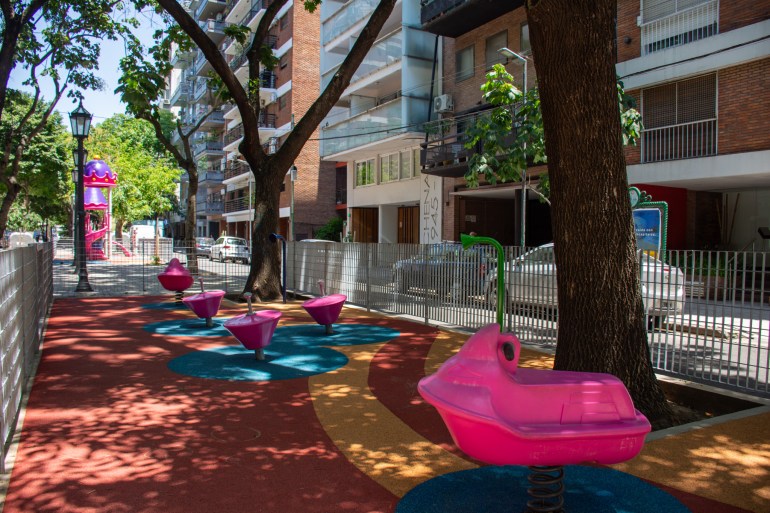 Palermo: Se renovó el Boulevard Chenaut