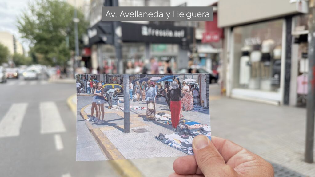 El GCBA celebra un año sin manteros en Flores