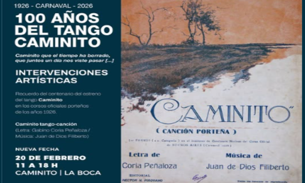 El tango “Caminito” celebra 100 años y el Museo Benito Quinquela Martín lo homenajea en La Boca