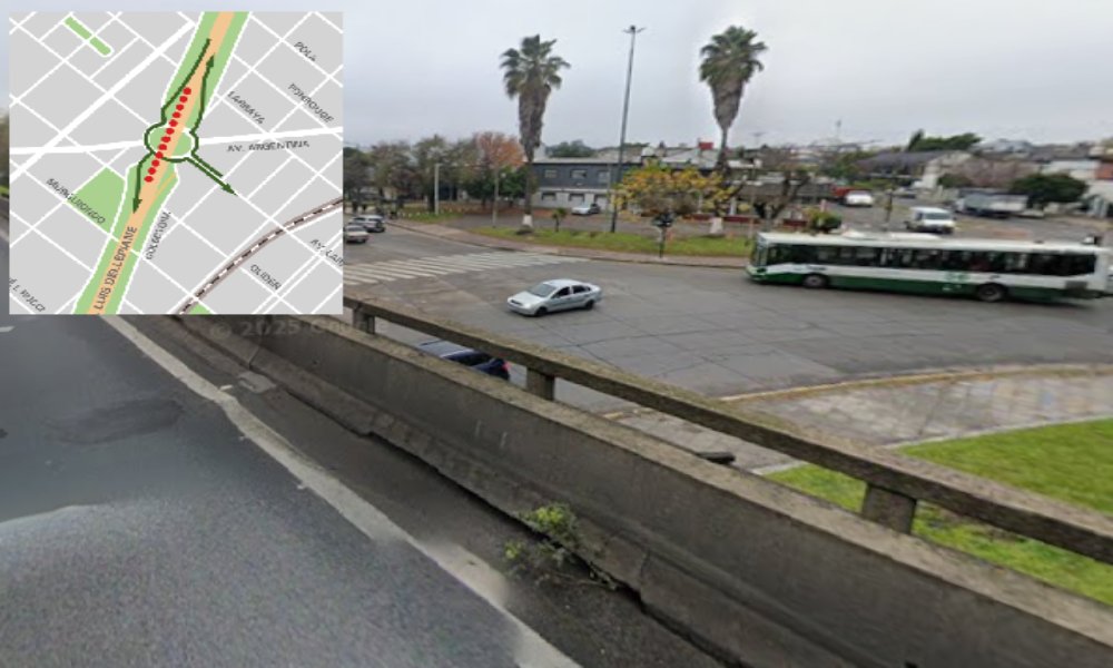 Corte total en la Autopista Dellepiane por obras: cuándo será y cómo afectará el tránsito