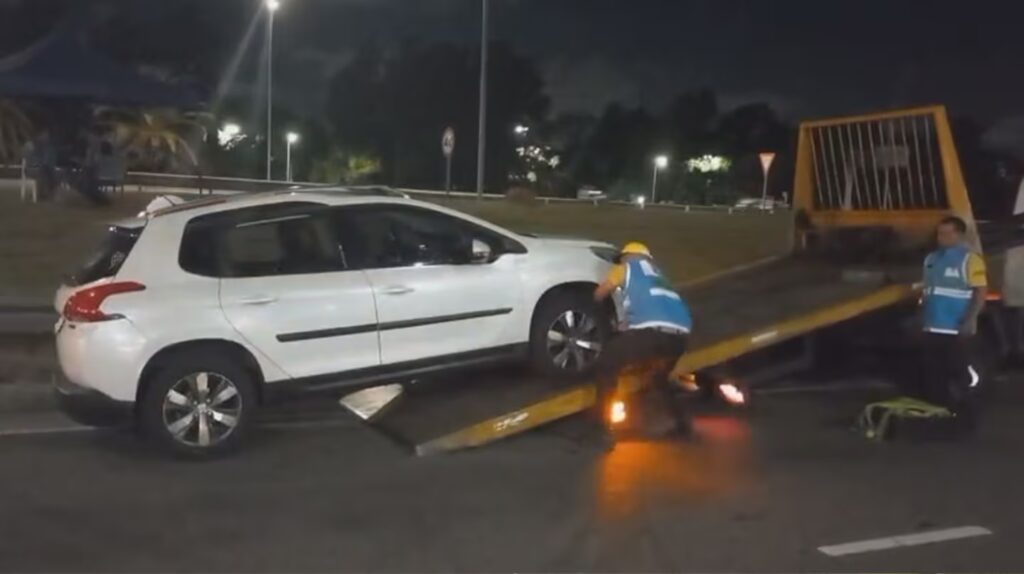 Operativo antipicadas en la General Paz: 11 vehículos secuestrados y casi 100 personas identificadas frente a Tecnópolis