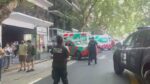 Incendio en un edificio de Palermo: evacuaron a medio centenar de personas