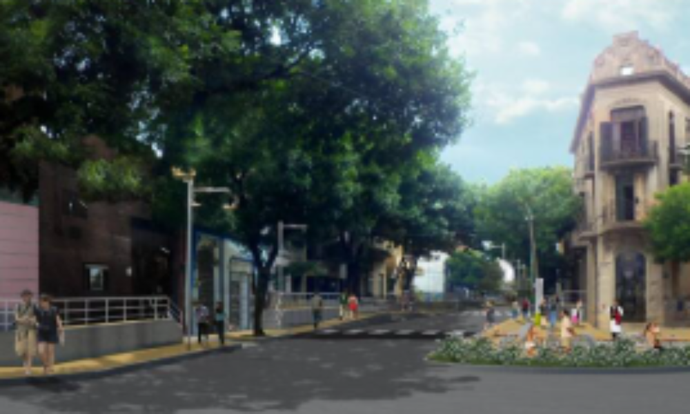 Gobierno porteño renueva calle Necochea en La Boca