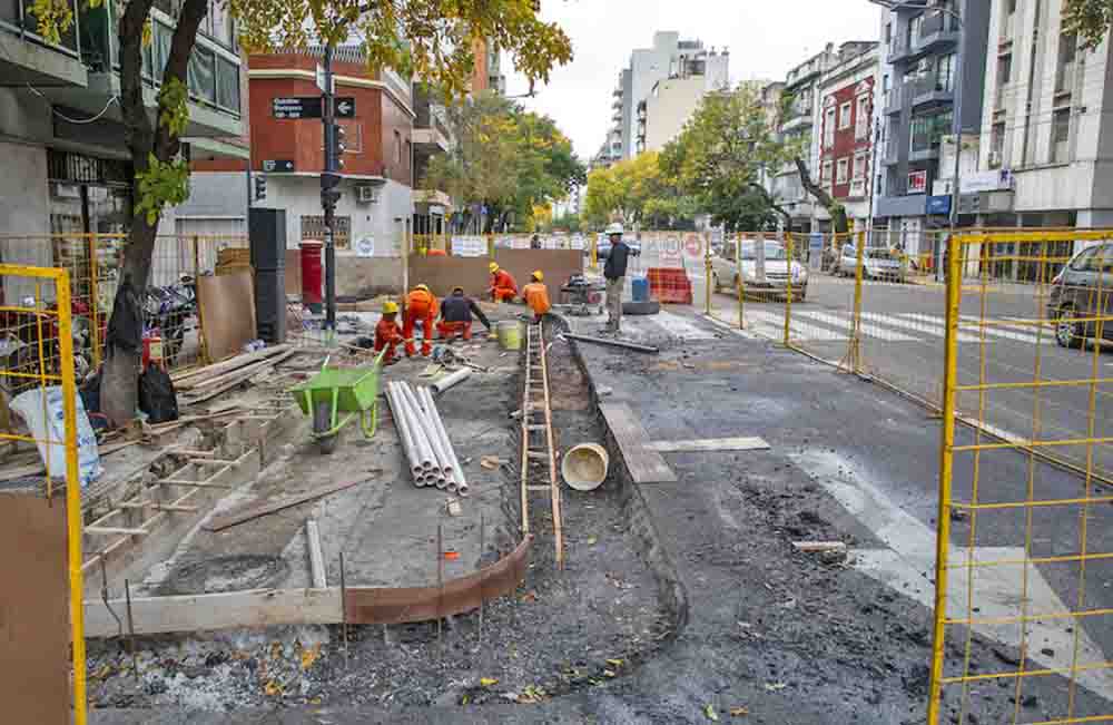 Finalizó la obra en avenida Independencia, en el límite de Almagro, Boedo, Balvanera y San Cristóbal