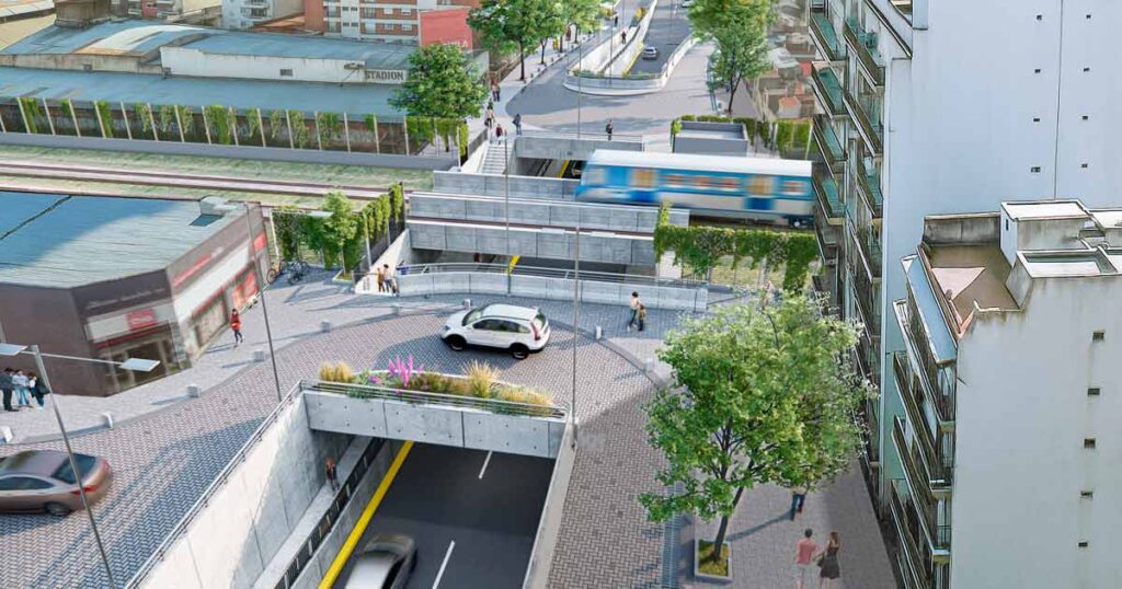 Villa Urquiza: inician las obras de un paso a nivel provisorio en la calle Miller