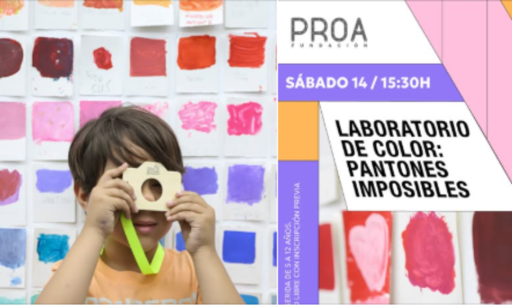 Laboratorio de color en Fundación Proa: una experiencia artística para crear “pantones imposibles”