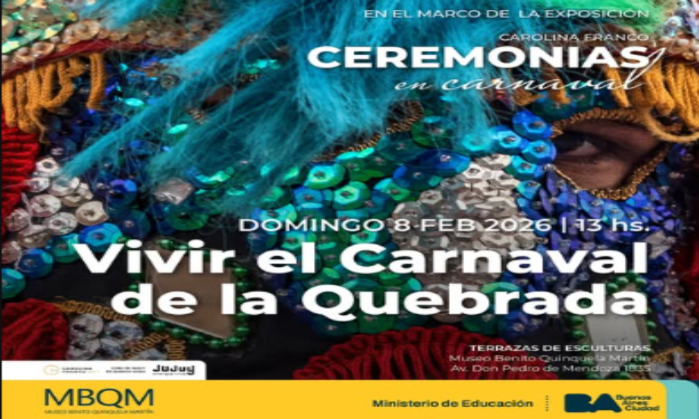 Carnaval andino invade La Boca: expo fotográfica revive la Quebrada en el Quinquela Martín