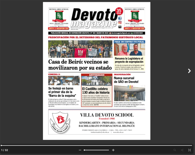 Salió la edición Marzo 2026, para leerla desde cualquier dispositivo