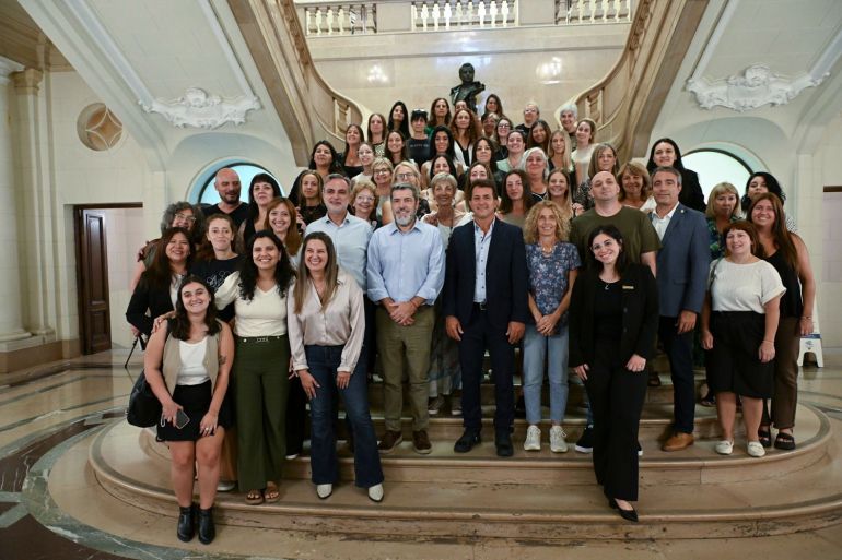 En el marco del Mes de la Mujer se realizó el Encuentro de Mujeres Trabajadoras de la Casa