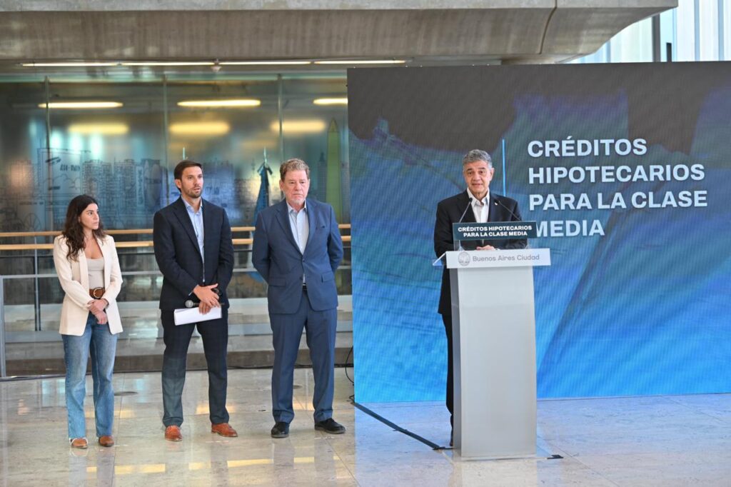 Con fondos de villas, el GCBA anunció créditos a tasas subsidiadas para la clase media