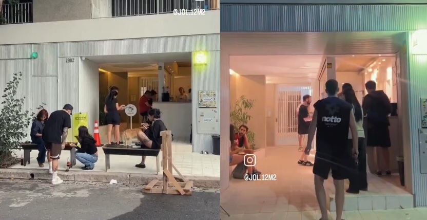 Corre riesgo de cierre el bar montado en el hall de un edificio de Saavedra: clausura y reclamo de un vecino