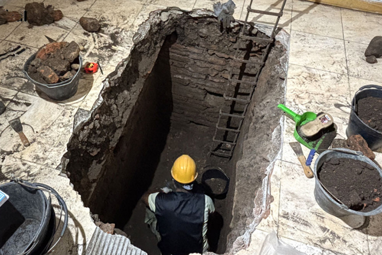 Se iniciaron las obras de excavación arqueológica en la Casa Blaquier