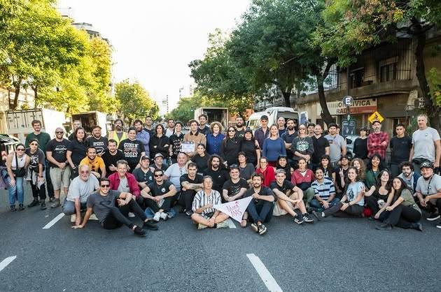 A 48 años de los 12 de la Santa Cruz, filmaron en San Cristóbal el nuevo thriller de Santiago Mitre