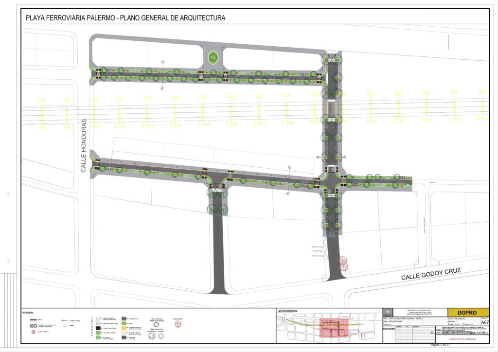 Abrirán calles y mejorarán la iluminación en el ex playón ferroviario de Palermo, previo al desarrollo de “nuevas áreas verdes”