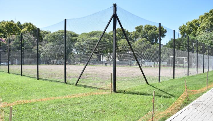 Renovaron la Plaza Obispo Enrique Angelelli en Nueva Pompeya