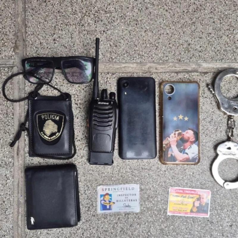 Cayó un falso policía en San Cristóbal: simulaba operativos para robar droga, tenía imágenes del Inspector de Billeteras y Better Call Saul