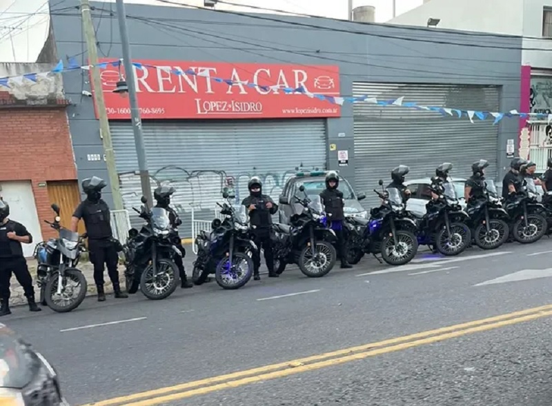 Vicente López: el municipio impidió la realización de un corso en Florida Oeste y hubo incidentes