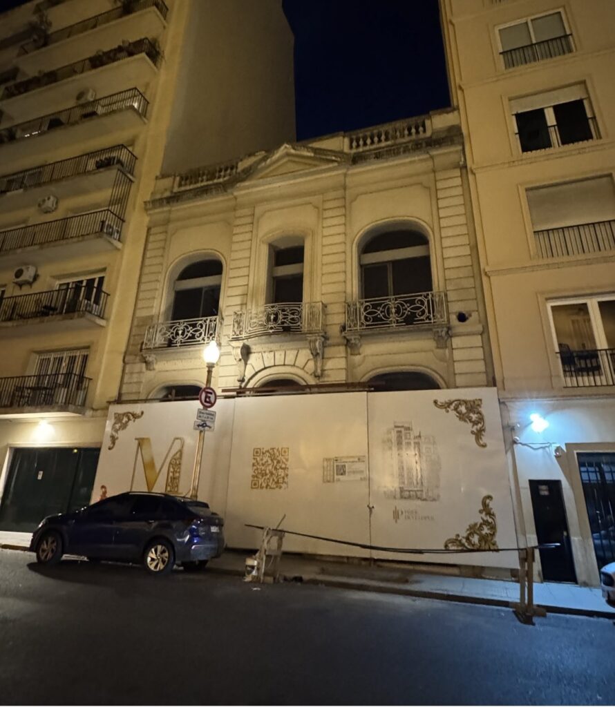 Recoleta: frenan la demolición de la fachada del Palacio Lawson y garantizan su preservación