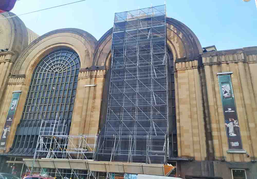 Obras en el corazón del Abasto