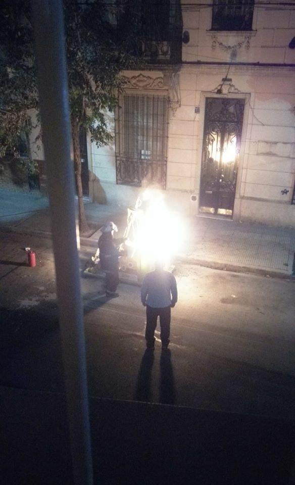 Condenan a un hombre a prisión efectiva por incendiar un contenedor en San Cristóbal