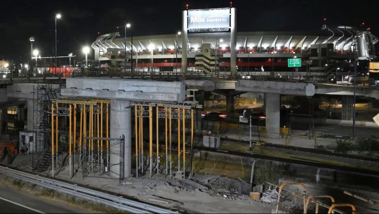 Corte nocturno en la Autopista Illia por obra clave de infraestructura