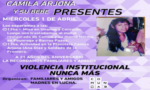 A 21 años, familiares de Camila Arjona convocan a una jornada de memoria y reclamo contra la violencia institucional