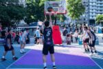 Inauguraron un mural en homenaje a Luis Scola en Plaza Houssay