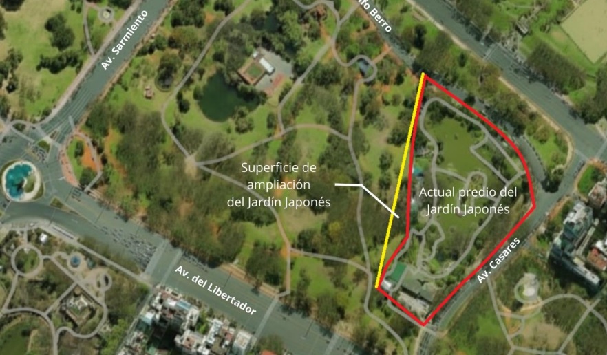 Palermo: convocan a una Audiencia Pública por la ampliación del Jardín Japonés