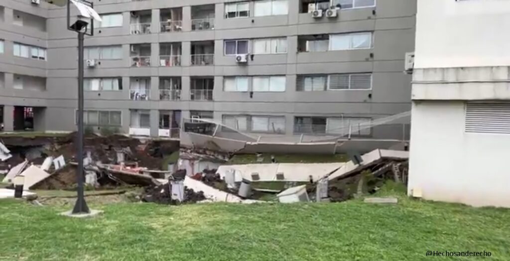 Imputan a directivos de constructora por el derrumbe en un complejo habitacional de Parque Patricios