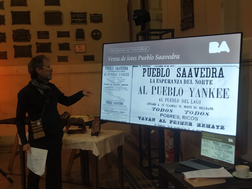 Cumpleaños 153 del barrio de Saavedra: fesejo con música, historia y corte de torta en la Casa de la Cultura
