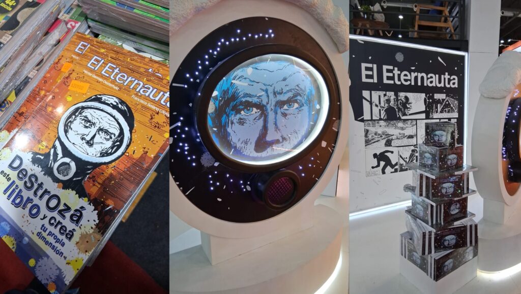 El Eternauta, la batalla cósmica que invade Puente Saavedra y conquista la Feria del Libro