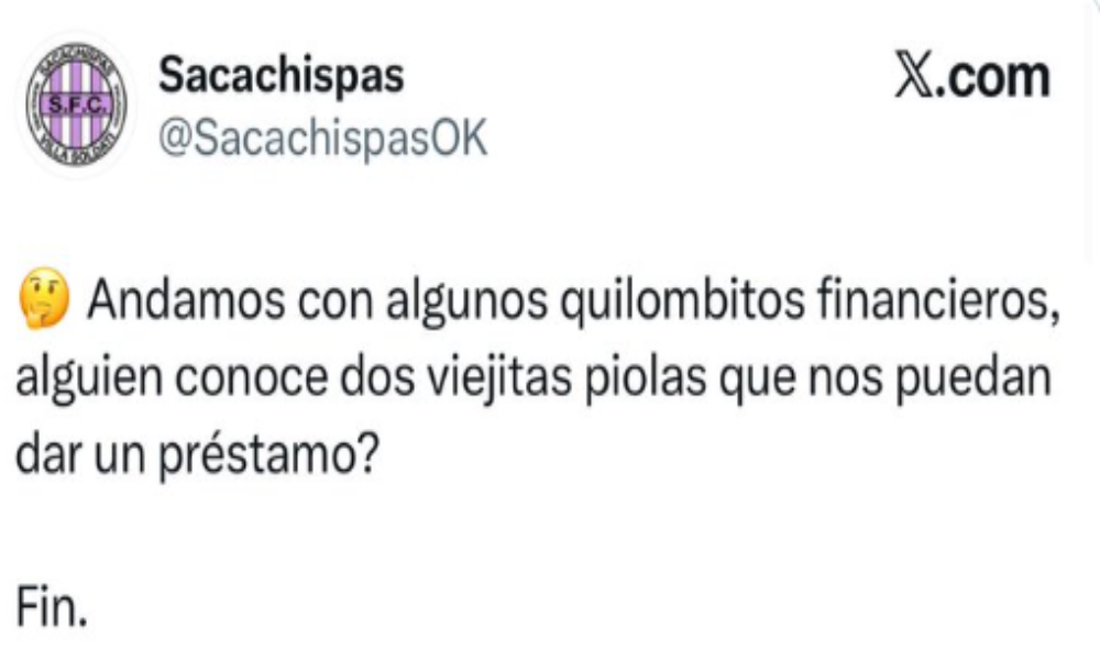 Sacachispas volvió a ironizar sobre Manuel Adorni y lo cruzó en redes sociales