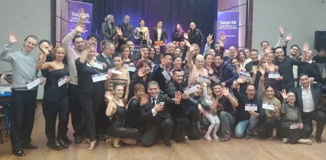 Noches de competenciasen el Devoto Tango Club