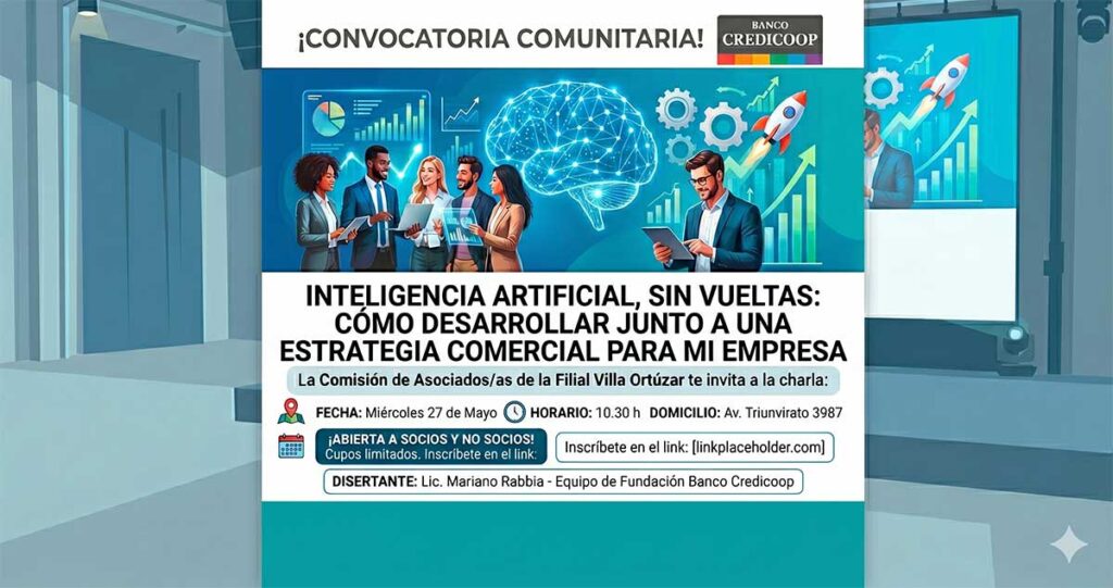 Charla sobre Inteligencia Artificial y Estrategia Comercial